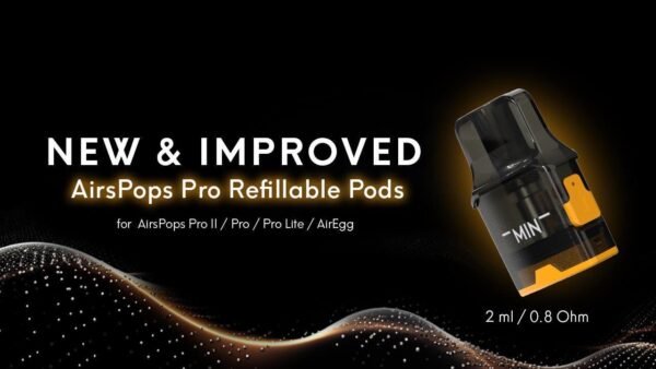 Airscream AirEgg AirsPops電子煙 AirsPops PEN Airscream AirsPops Pro AirsPops Pro II、Pro Pro lite