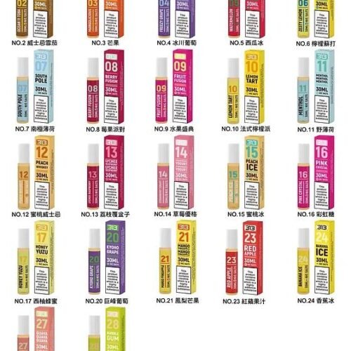 英國 Airscream 313 數字煙油 Airscream E-Liquid煙油