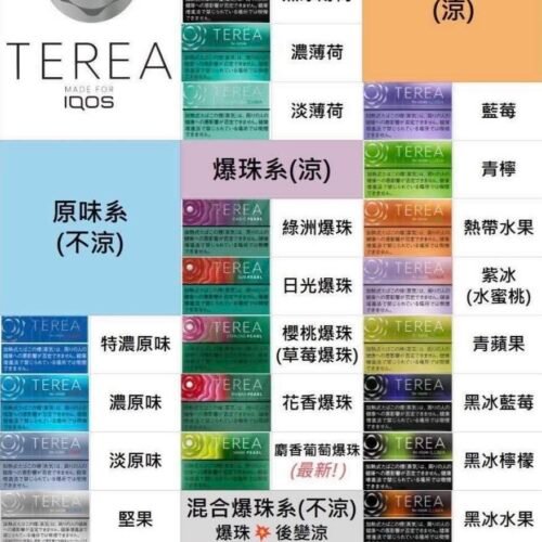 TEREA加熱煙 iqos T牌