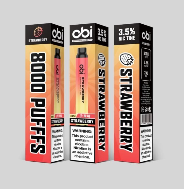 【OBI 8000 一次性主機｜13ml大容量｜8000口】