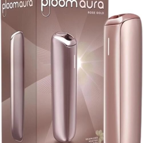 Ploom Aura 黑色|玫瑰 套裝｜SMART HEATFLOW 智慧熱流技術｜四種加熱模式｜Ploom X 專用主機