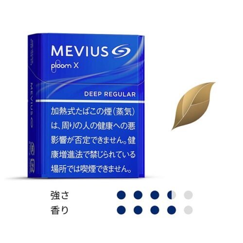 【MEVIUS Deep Regular 濃原味】  日本七星 Ploom 加熱菸彈｜台灣現貨｜整條 10 包裝