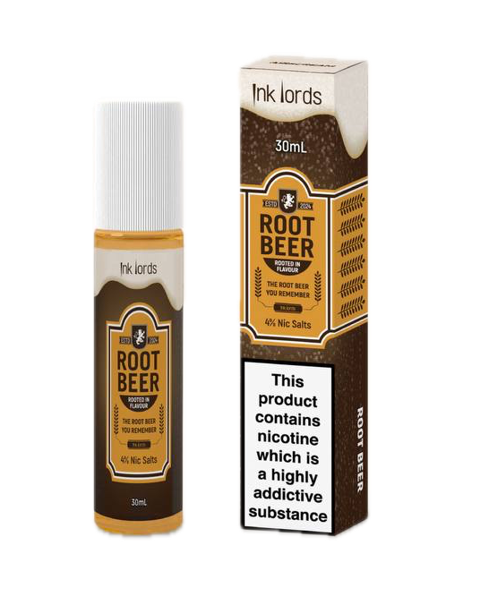 Ink Lords 麥根沙士 電子煙煙油 30ML 40MG Root Beer 口味 台灣現貨